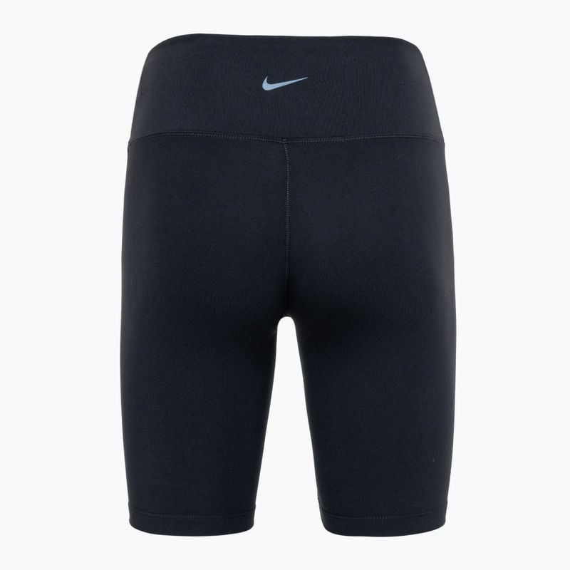 Spodenki damskie Nike One High-Waisted black/black 2