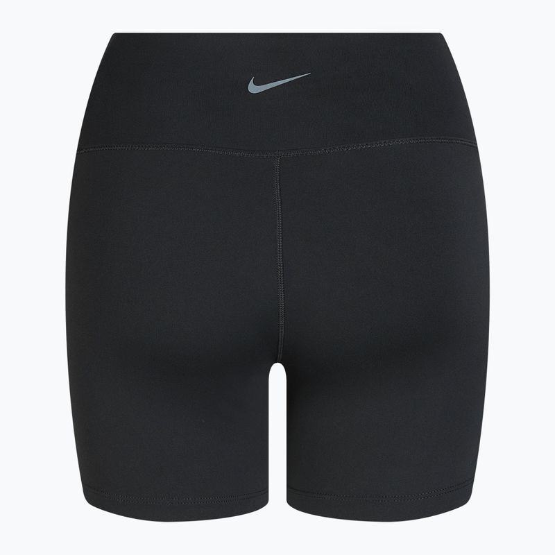 Spodenki damskie Nike One High-Waisted 5" Biker black 2