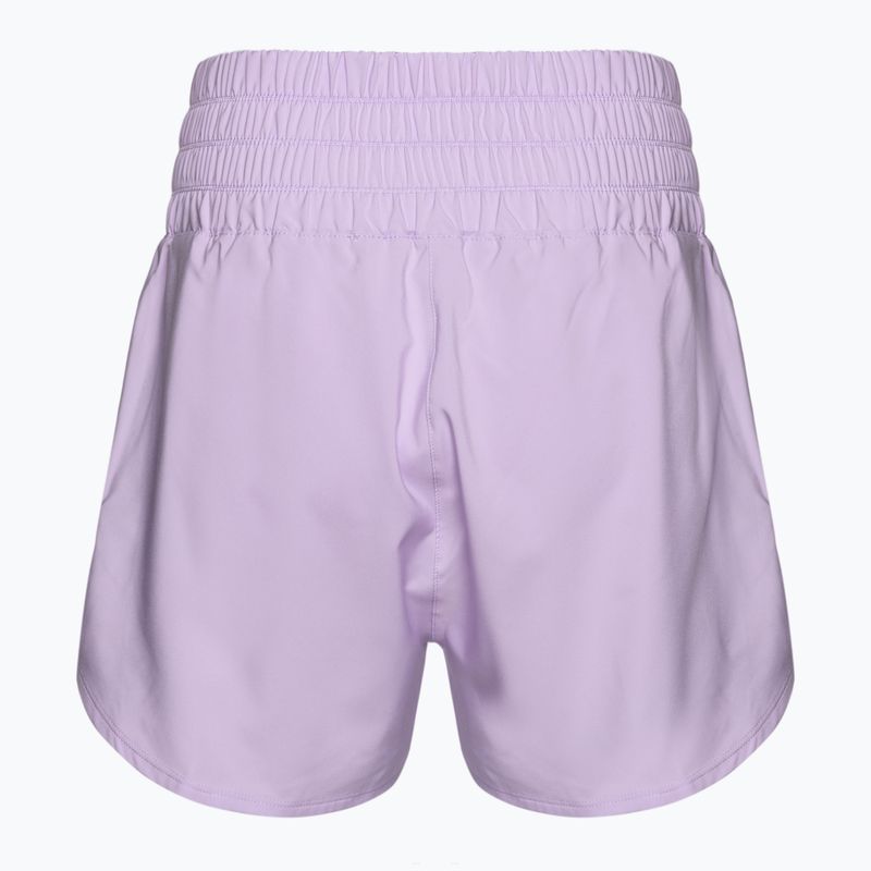 Spodenki damskie Nike One Dri-Fit Ultra High-Waisted 3" lilac bloom 2