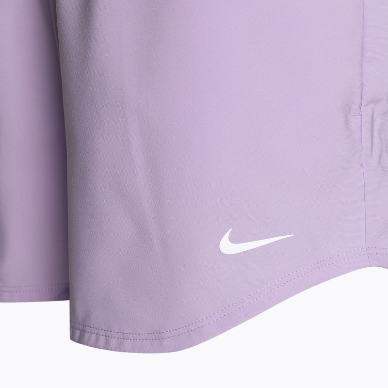 Spodenki damskie Nike One Dri-Fit Ultra High-Waisted 3" lilac bloom 3