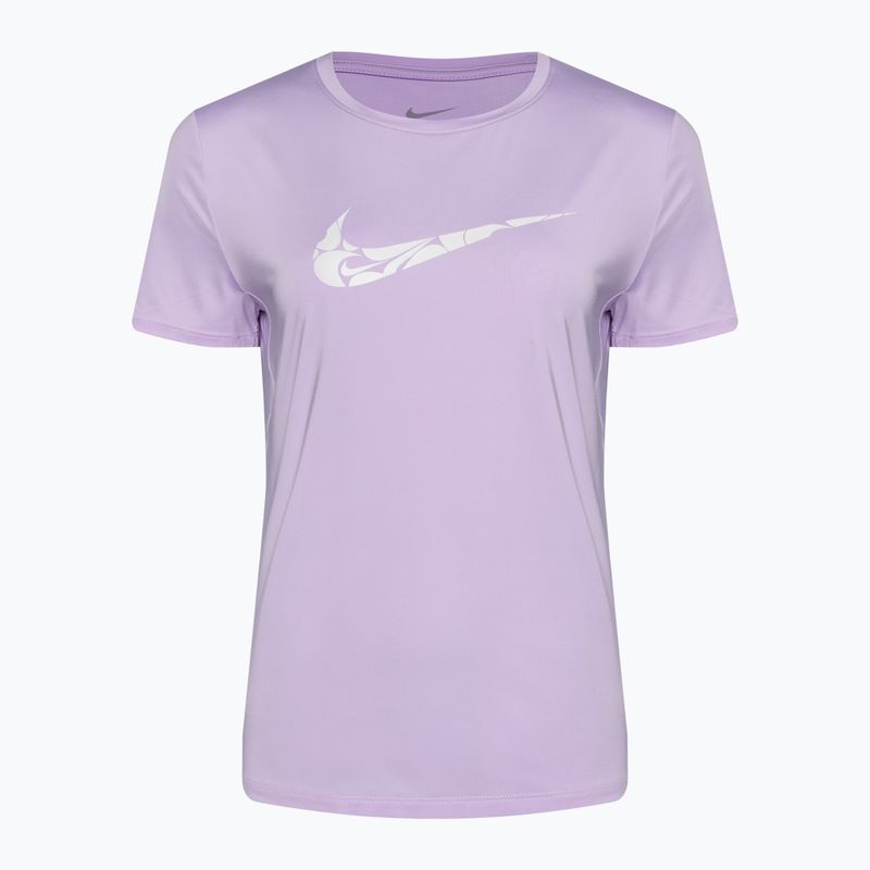 Koszulka damska Nike One Swoosh lilac bloom/white 4