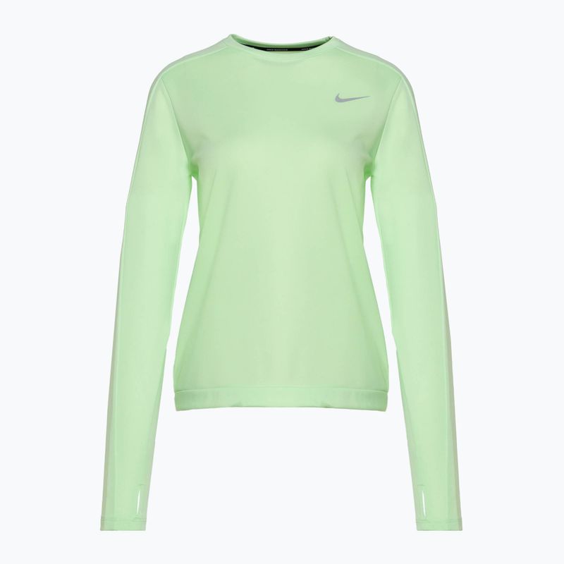 Longsleeve do biegania damski Nike Dri-Fit Pacer Crew vapor green