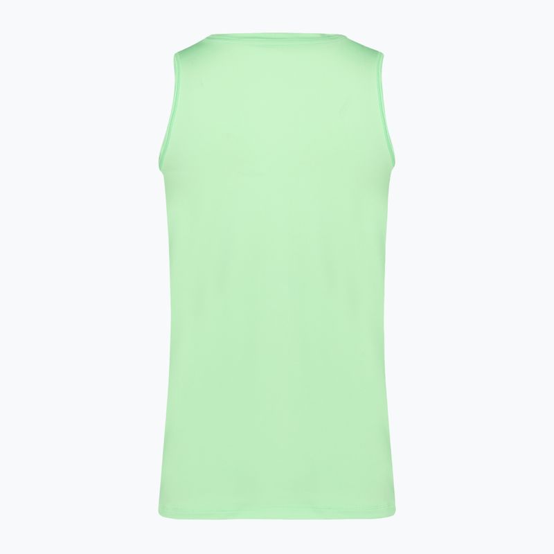 Tank top do biegania damski Nike One Graphic Tank vapor green/bicoastal 2