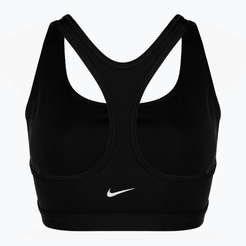 Biustonosz treningowy Nike Pro Swoosh Light Support black/white 2