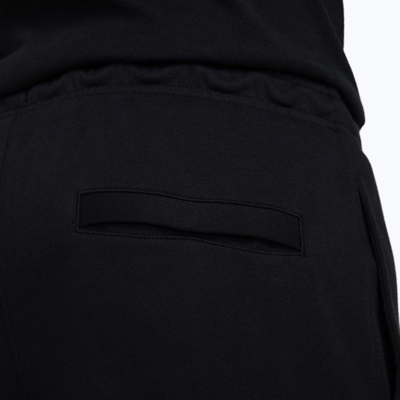 Spodnie męskie Nike Club French Terry Joggers black/black/white 5