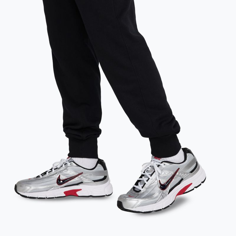 Spodnie męskie Nike Club French Terry Joggers black/black/white 6