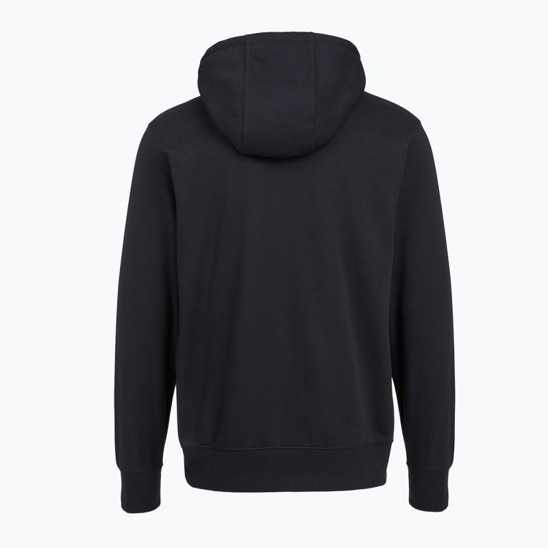 Bluza męska Nike Club French Terry Pullover Hoodie black/black/white 9