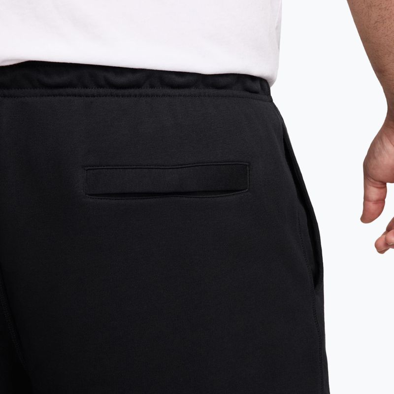 Spodenki męskie Nike Club French Terry Flow black/black/white 6