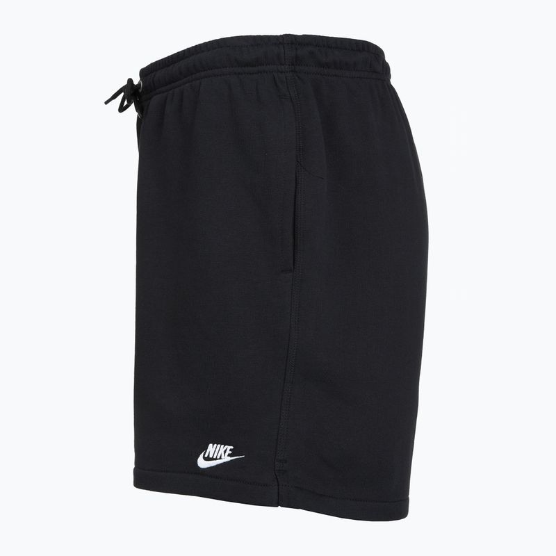 Spodenki męskie Nike Club French Terry Flow black/black/white 10