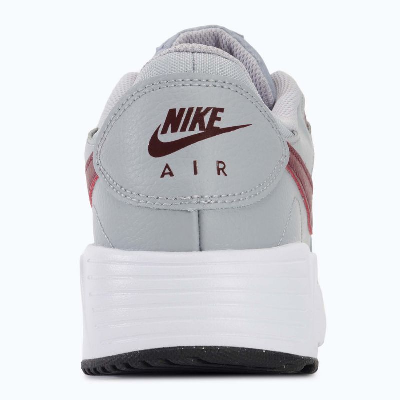 Buty męskie Nike Air Max SC wolf grey / burgundy crush / white / dark team red 7