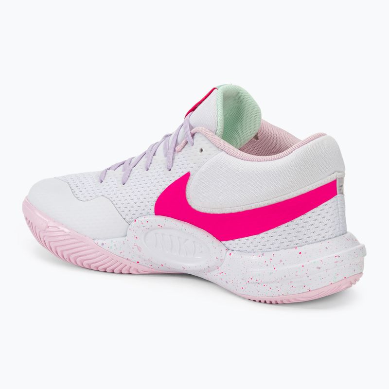 Buty do siatkówki Nike Hyperquick SE white/pink foam/violet mist/mint foam 3