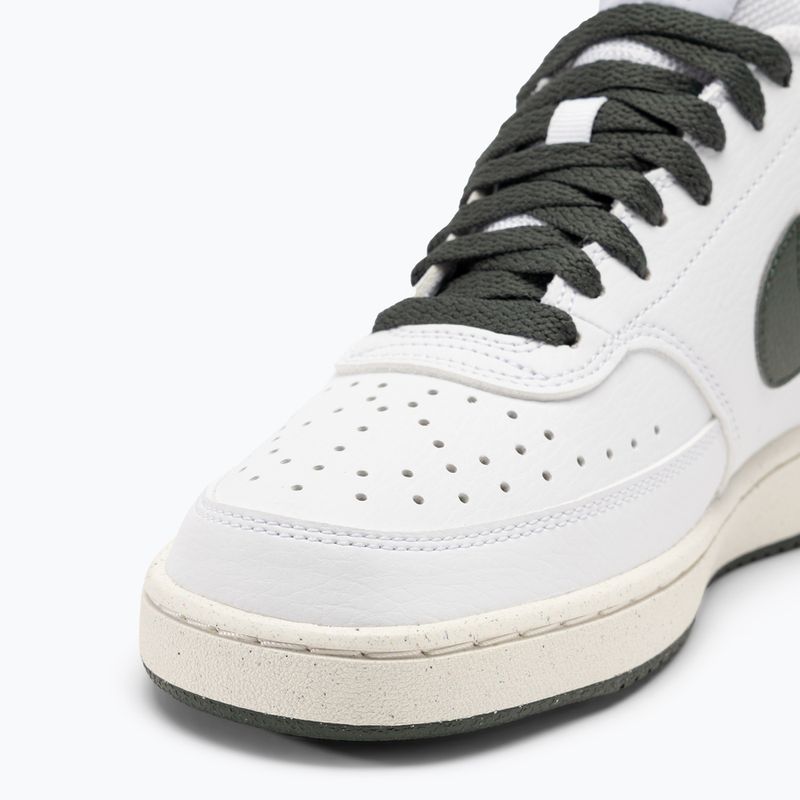 Buty damskie Nike Court Vision Low Next Nature white / stadium green / sail / vintage green 8