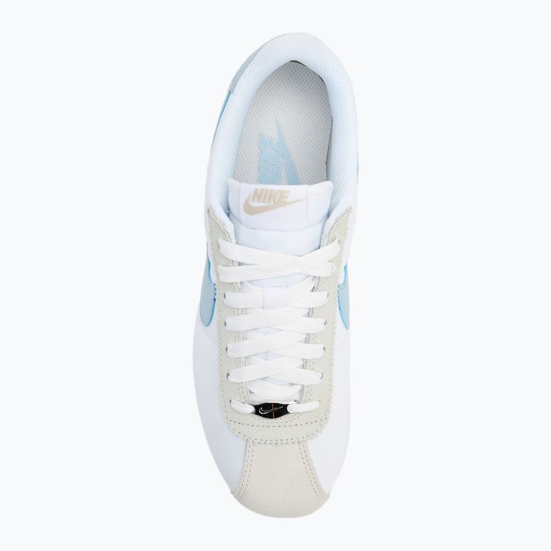 Buty damskie Nike Cortez white/light armory blue 5