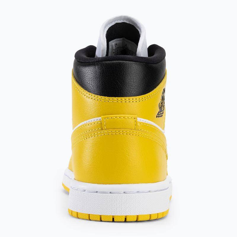 Buty damskie  Air Jordan 1 Mid white/black/vivid sulfur 6