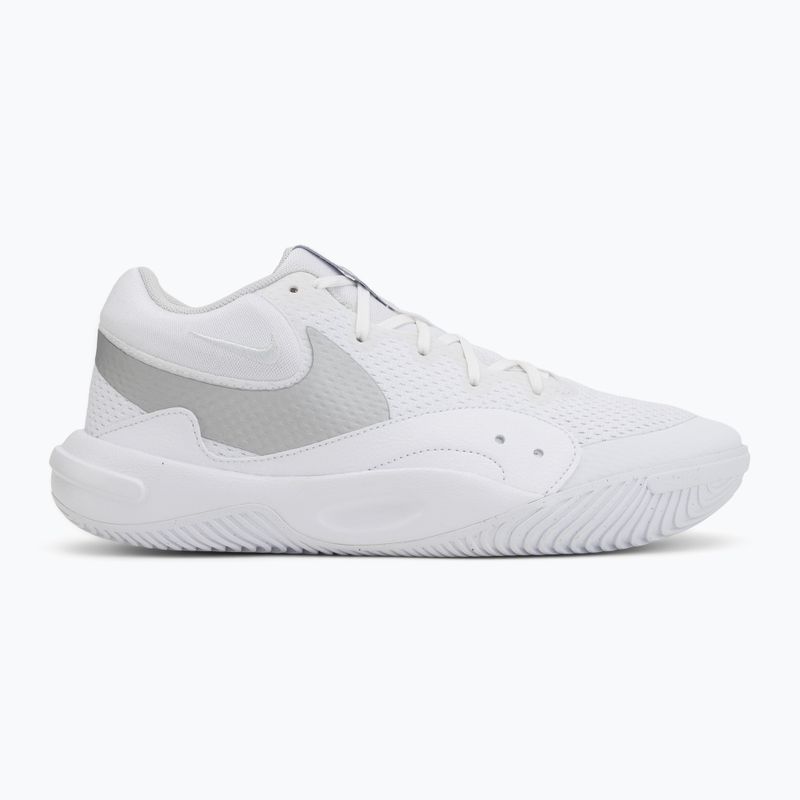 Buty do siatkówki Nike Hyperquick Court Flight white/photon dust/metallic silver 2