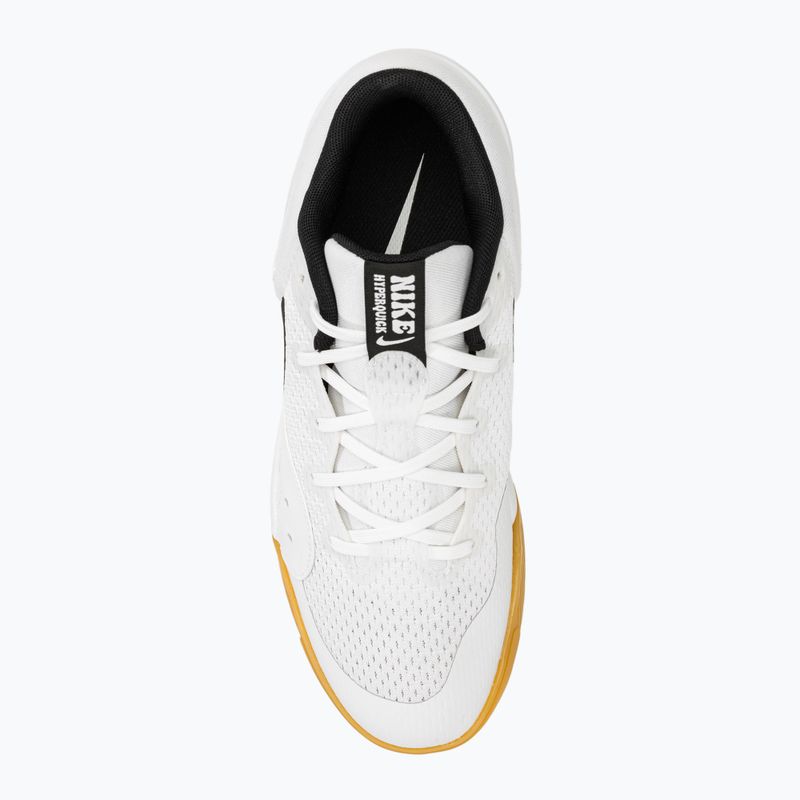 Buty do siatkówki Nike Hyperquick Court Flight white/black 5