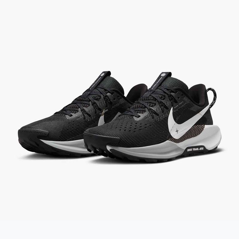 Buty do biegania damskie Nike Pegasus Trail 5 black/white/anthracite/wolf grey 3