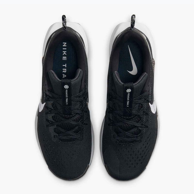 Buty do biegania damskie Nike Pegasus Trail 5 black/white/anthracite/wolf grey 7