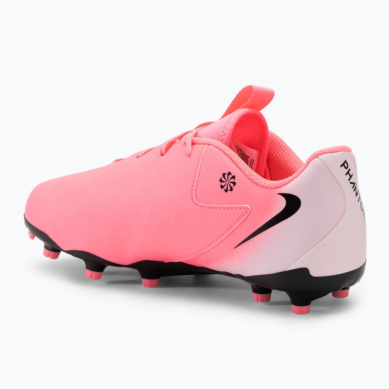 Buty piłkarskie dziecięce Nike Phantom GX II Academy FG/MG Junior sunset pulse/black 3