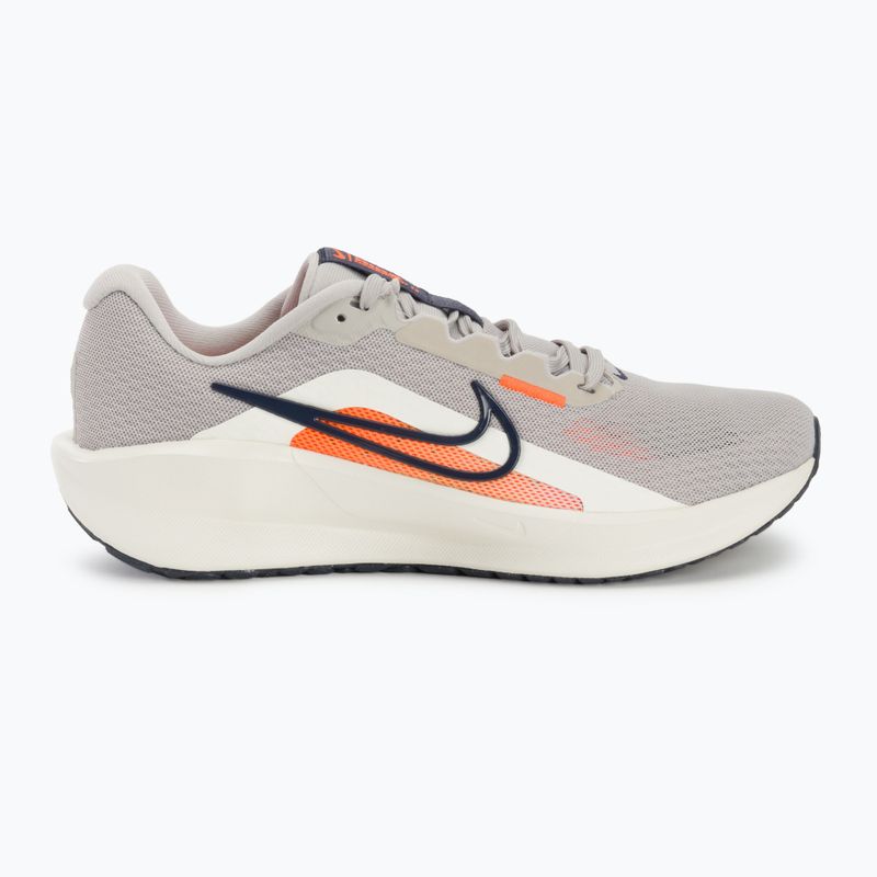 Buty do biegania męskie Nike Downshifter 13 light iron ore/total orange/sail/thunder blue 2