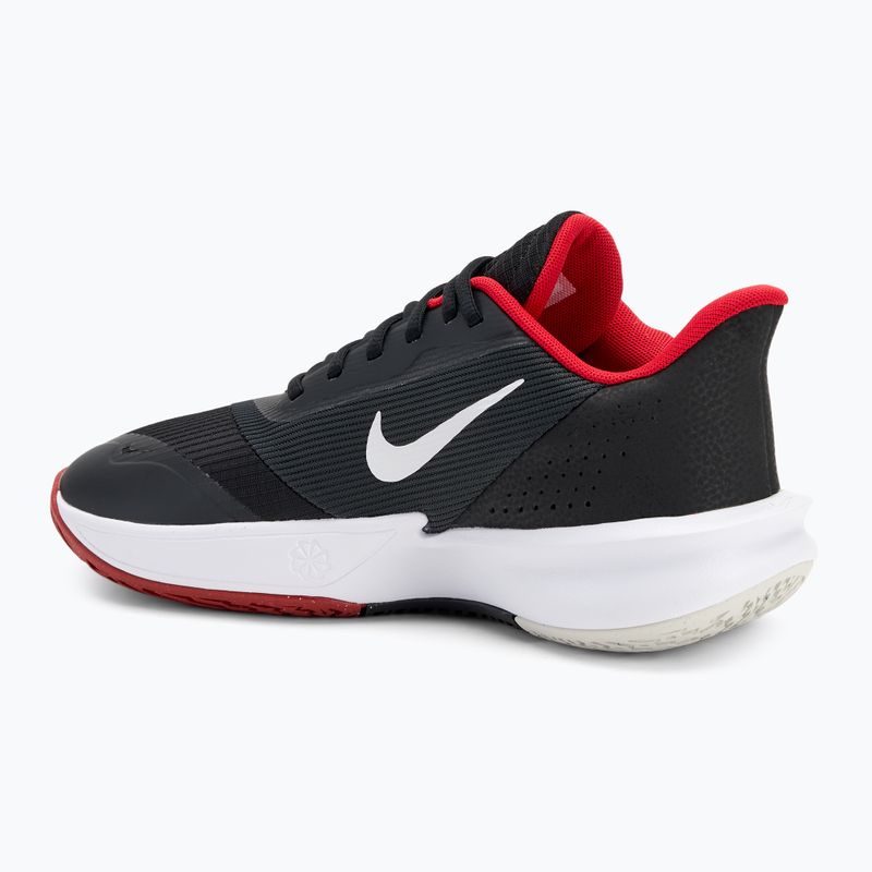 Buty do koszykówki męskie Nike Precision 7 black/university red/white 3