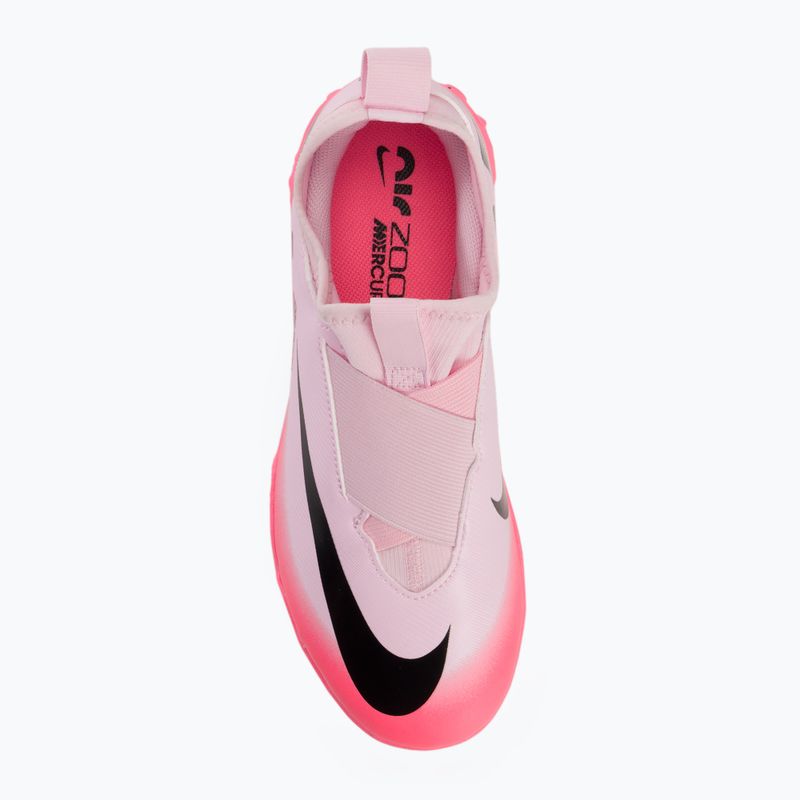 Buty piłkarskie dziecięce Nike Zoom Mercurial Vapor 15 Academy TF pink foam/black 5