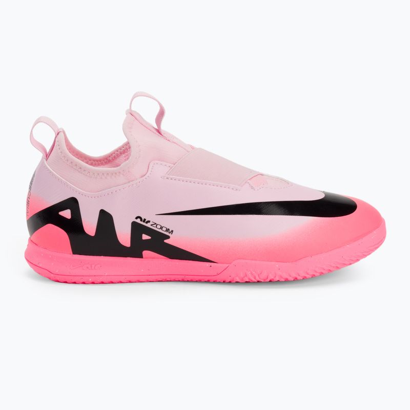 Buty piłkarskie dziecięce Nike Jr Zoom Mercurial Vapor 15 Academy IC pink foam/black 2