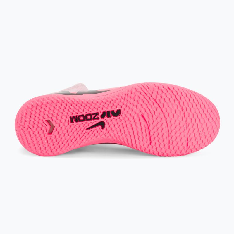 Buty piłkarskie dziecięce Nike Jr Zoom Mercurial Vapor 15 Academy IC pink foam/black 4