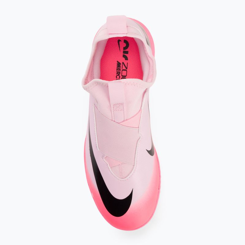 Buty piłkarskie dziecięce Nike Jr Zoom Mercurial Vapor 15 Academy IC pink foam/black 5