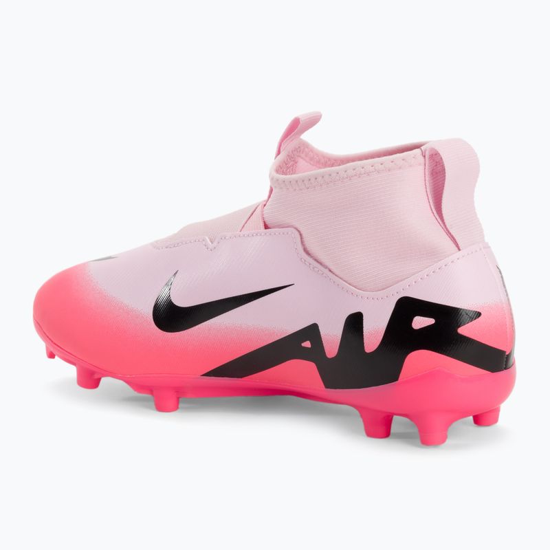 Buty piłkarskie dziecięce Nike Zoom Mercurial Superfly 9 Academy FG/MG pink foam/black 3