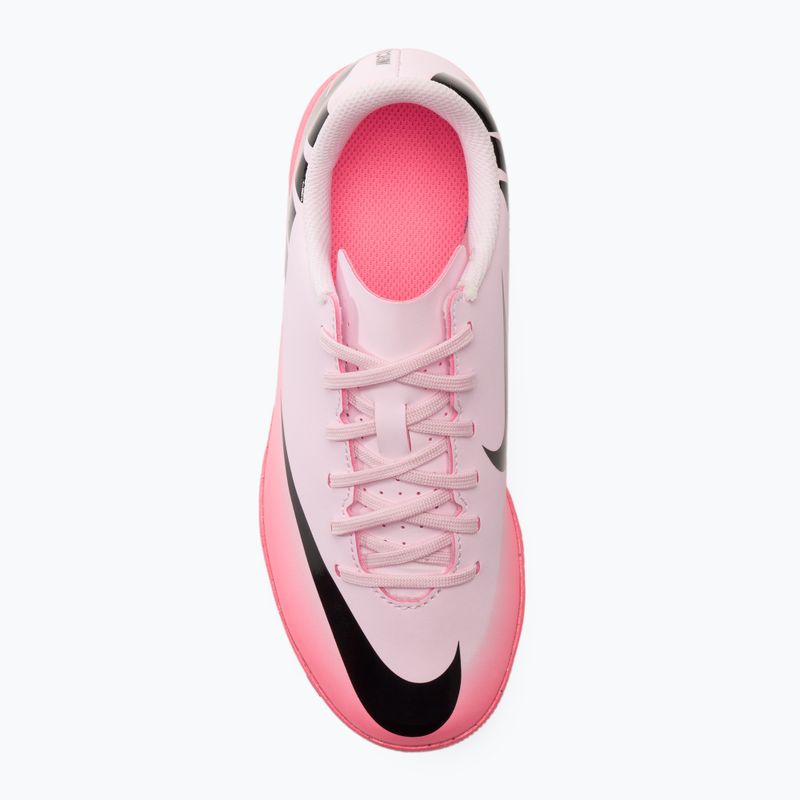 Buty piłkarskie dziecięce Nike Mercurial Vapor 15 Club IC pink foam/black 5