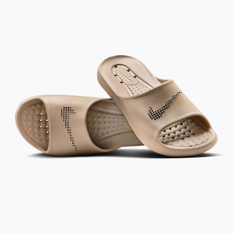 Klapki męskie Nike Victori One Shower Slide khaki/khaki/black 3
