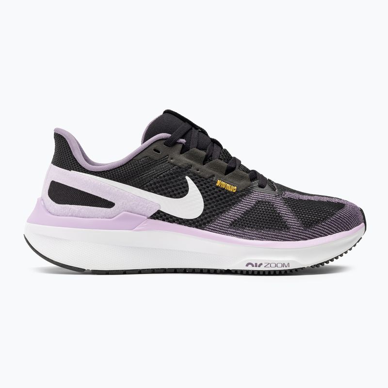 Buty do biegania damskie Nike Structure 25 black/daybreak/ lilac bloom/white 2