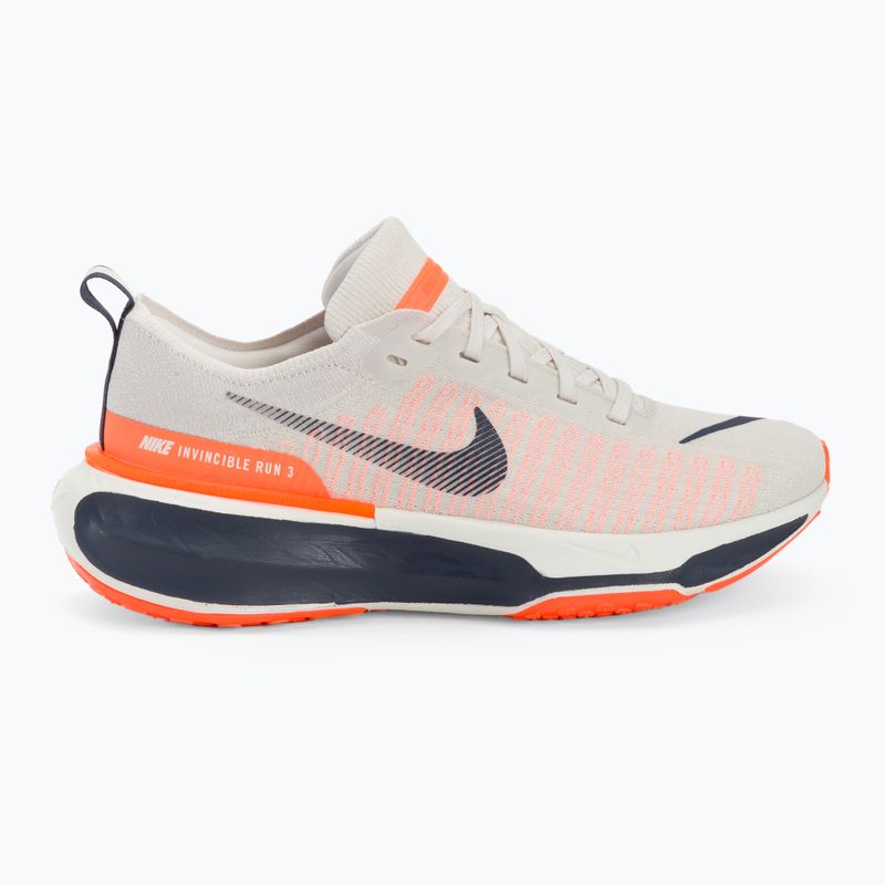 Buty do biegania męskie Nike Invincible 3 phantom/total orange/sail/thunder blue 2