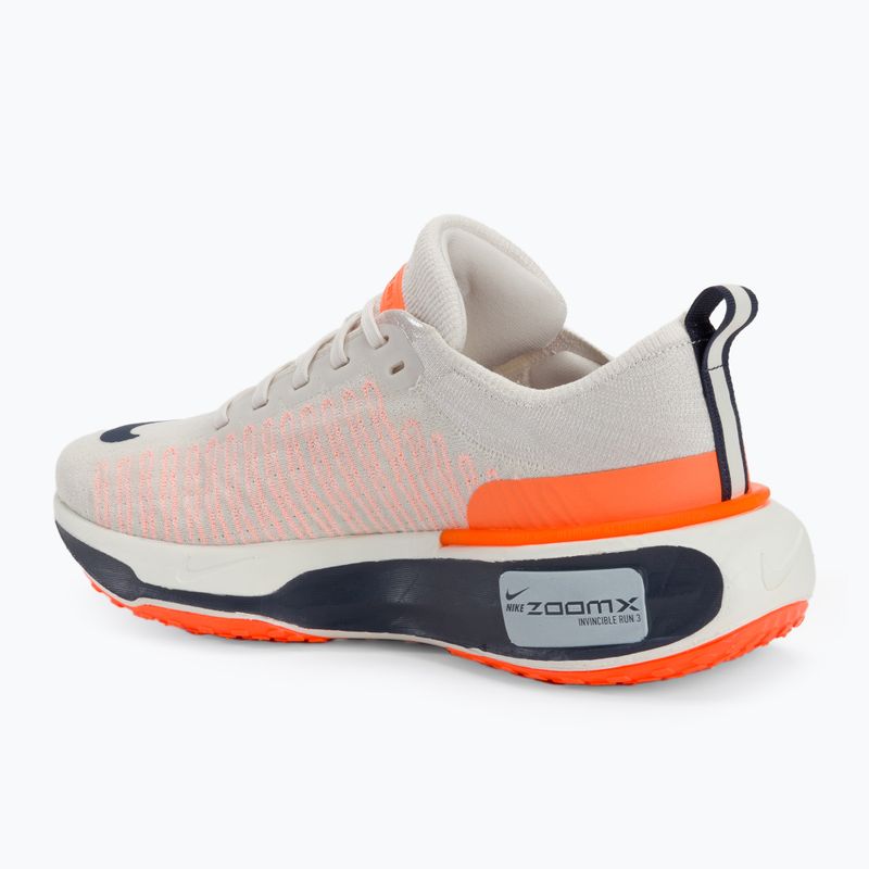 Buty do biegania męskie Nike Invincible 3 phantom/total orange/sail/thunder blue 3