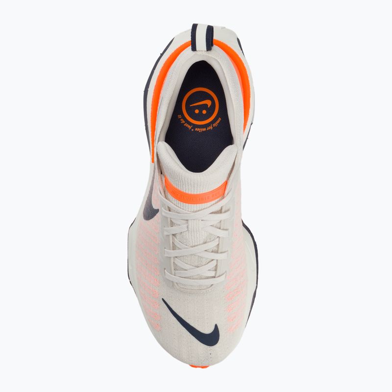 Buty do biegania męskie Nike Invincible 3 phantom/total orange/sail/thunder blue 5