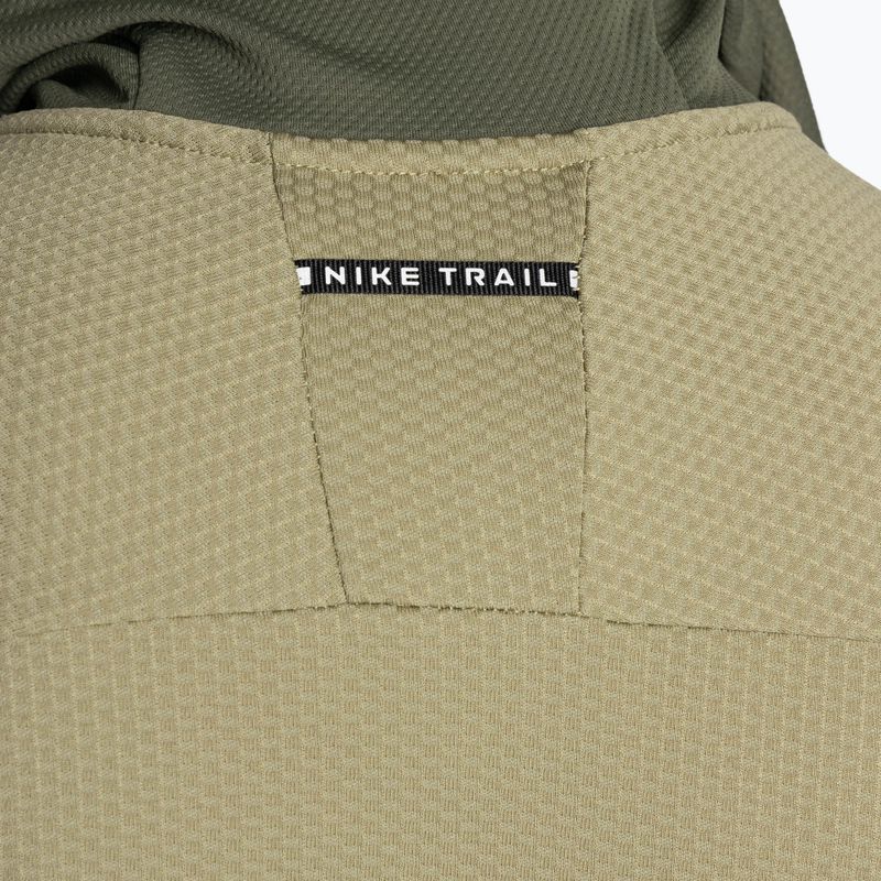 Longsleeve do biegania męski Nike Trail Dri-Fit UV LS Hoodie neutral olive/medium olive/lilac bloom 5