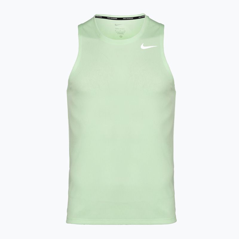 Tank top do biegania męski Nike Dri-Fit Miler vapor green