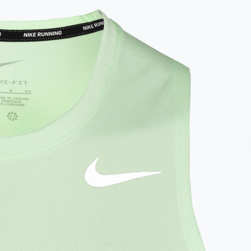 Tank top do biegania męski Nike Dri-Fit Miler vapor green 3