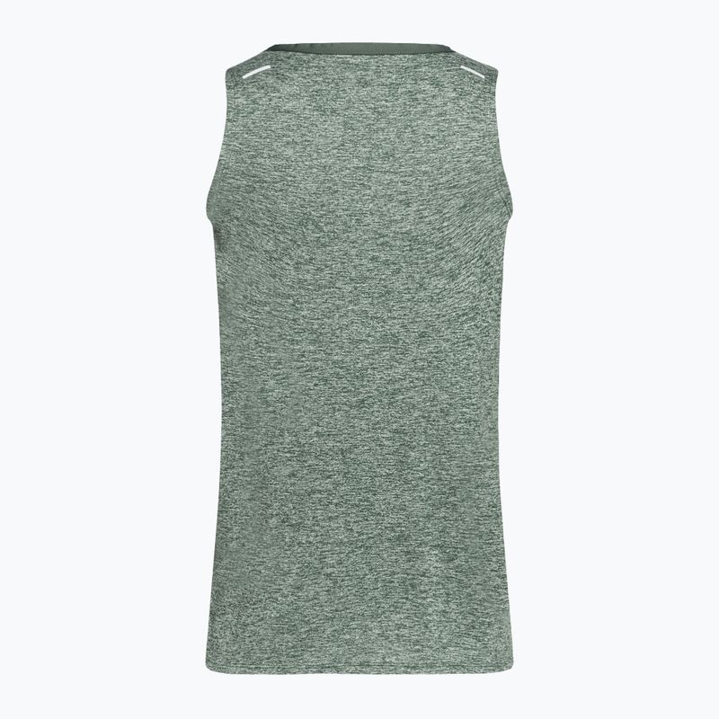Koszulka do biegania męska Nike Dri-Fit Rise 365 vintage green/heather 2