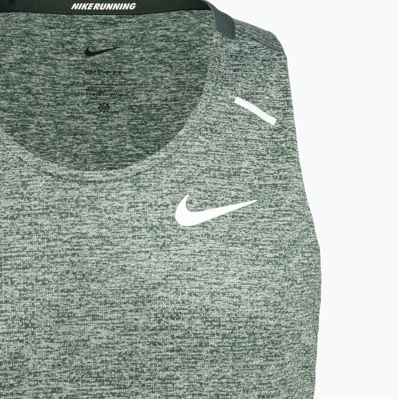 Koszulka do biegania męska Nike Dri-Fit Rise 365 vintage green/heather 3