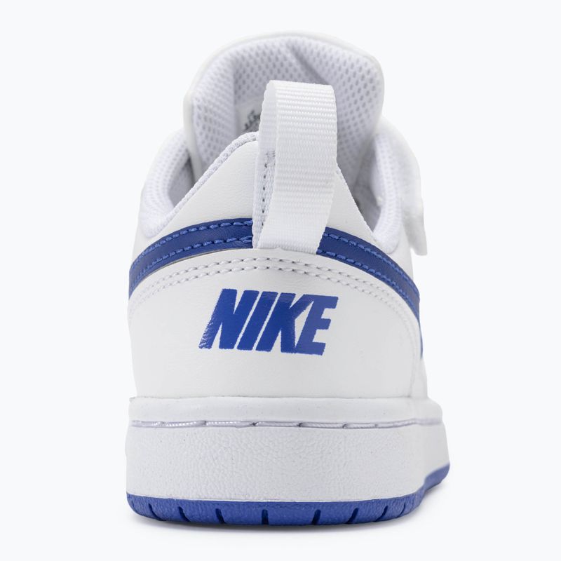 Buty dziecięce Nike Court Borough Low Recraft white/hyper royal 6