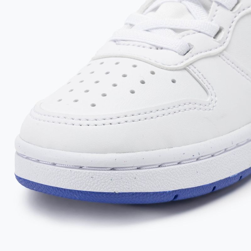 Buty dziecięce Nike Court Borough Low Recraft white/hyper royal 7