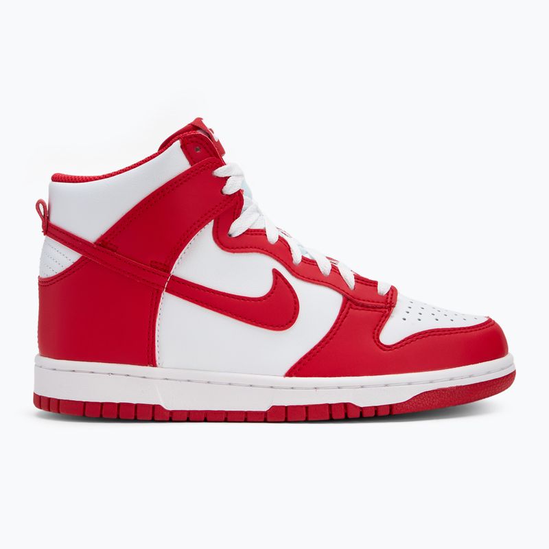 Buty Nike Dunk High white/university red 2