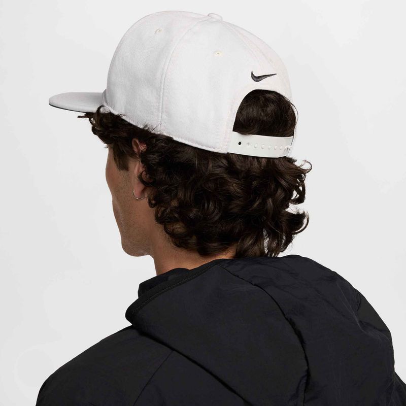 Czapka z daszkiem Nike Pro Dri-Fit Structured photon dust/anthracite/white 6