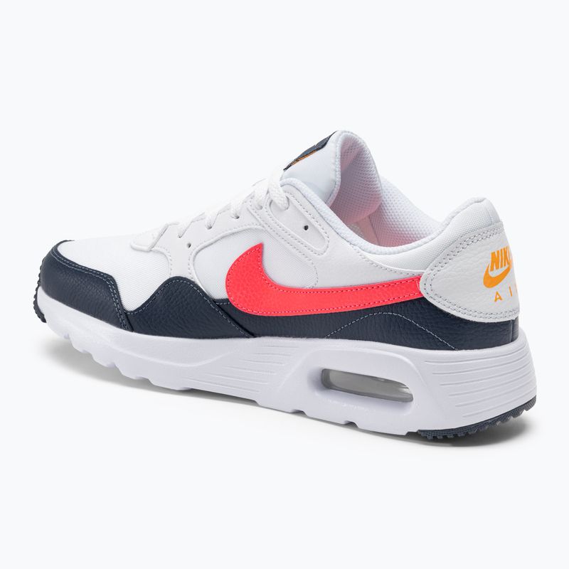 Buty męskie Nike Air Max SC white / thunder blue / racer pink / laser orange 3