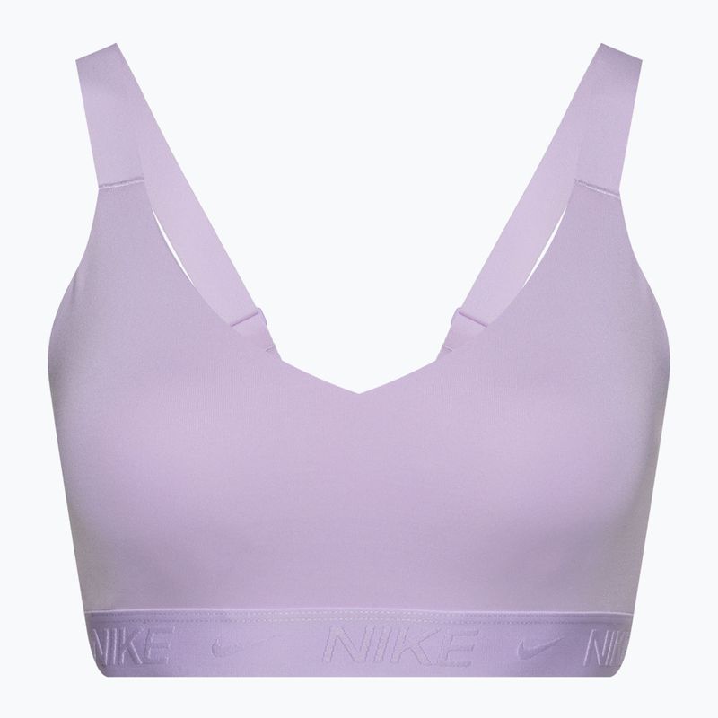 Biustonosz treningowy Nike Indy Medium Support lilac bloom/lilac bloom