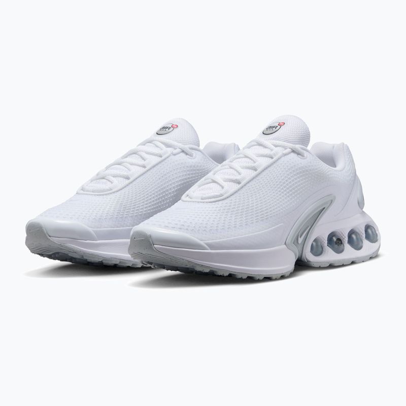 Buty męskie Nike Air Max Dn white/white/metallic silver/white 3