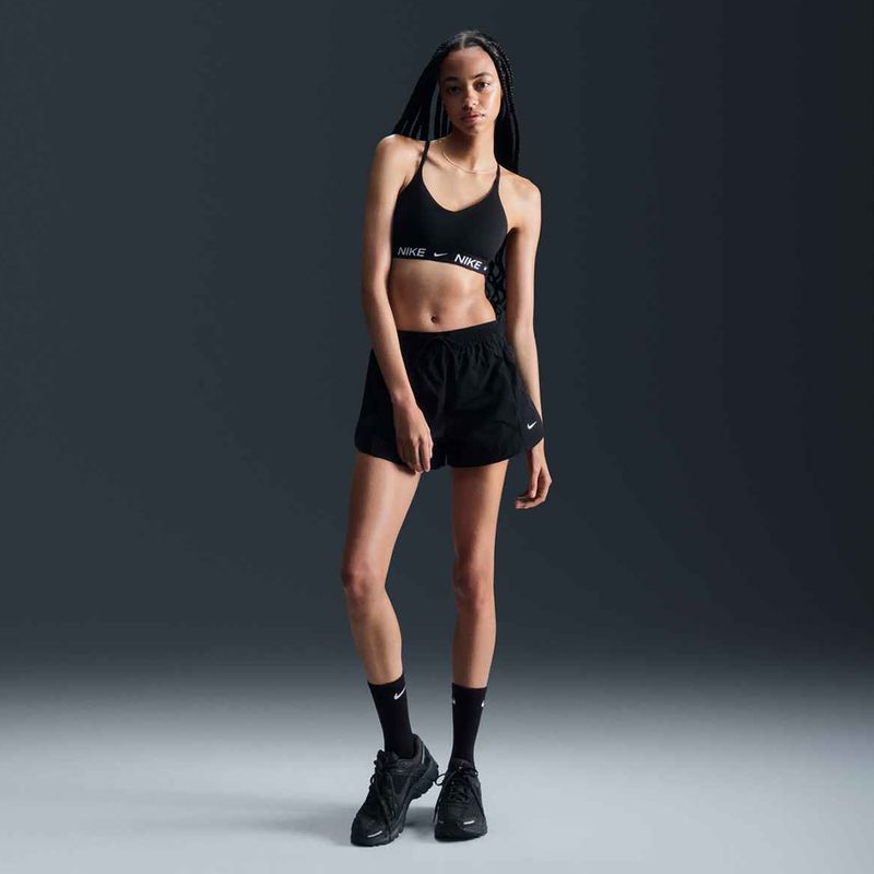 Biustonosz treningowy Nike Dri-Fit Indy Light Support black/black/white 2