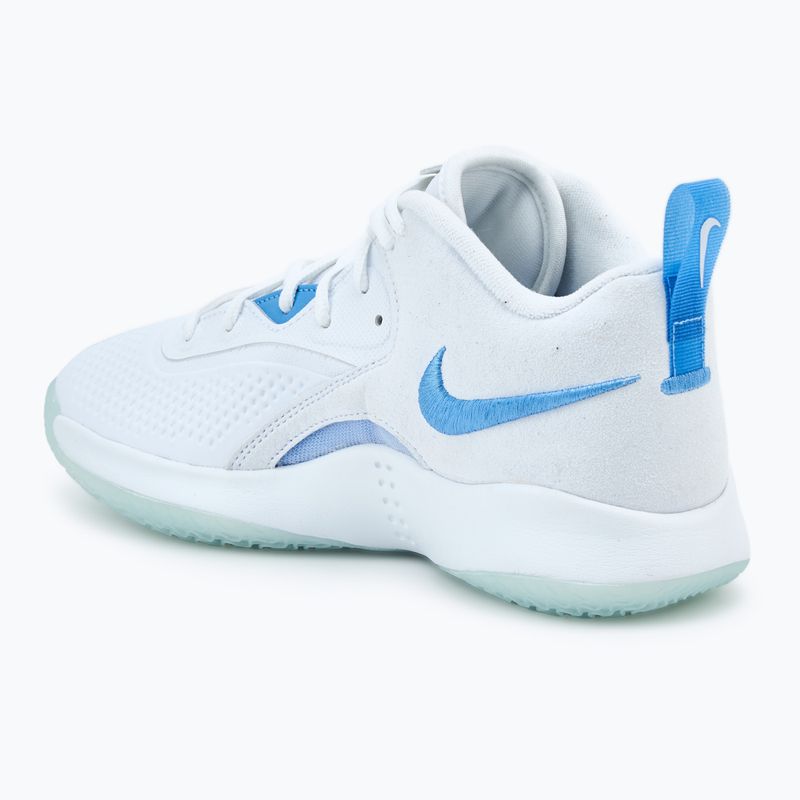 Buty Nike React Hyperset 2 white/white/valor blue 3